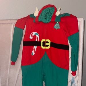 NWT Cat &Jack Elf Pajamas